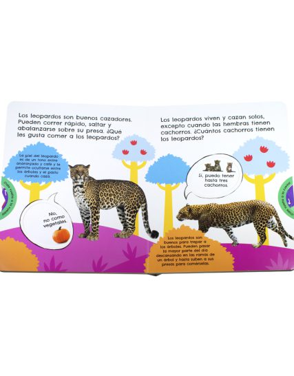 Libro Infantil Datos Divertidos Grandes Felinos - 9786075328225-1