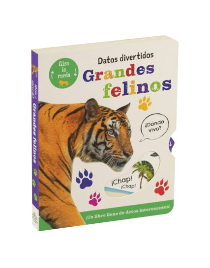 Libro Infantil Datos Divertidos Grandes Felinos - 9786075328225