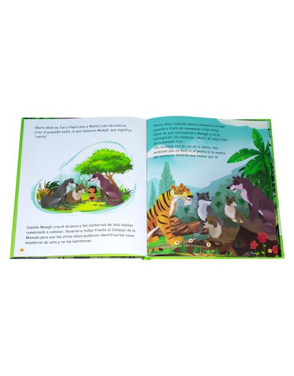Cuento Infantil con 32 páginas El libro de la selva - 9786075328409-1