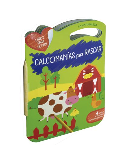 LIBRO CON CALCOMANÍAS LA NATURALEZA - 9789464221305