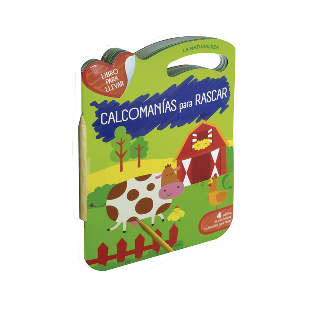 LIBRO CON CALCOMANÍAS LA NATURALEZA - 9789464221305