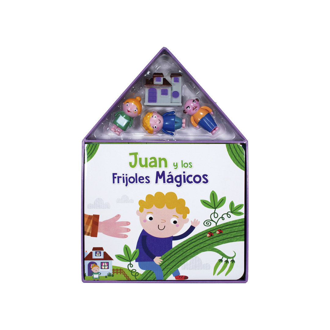 Libro con Figuras Juan y los Frijoles Mágicos - 9786075328423-2