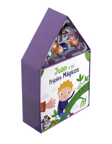 Libro con Figuras: Juan y los Frijoles Mágicos.