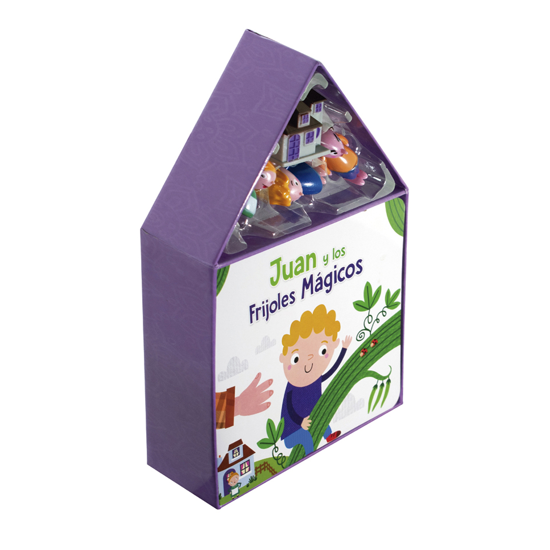 Libro con Figuras: Juan y los Frijoles Mágicos.