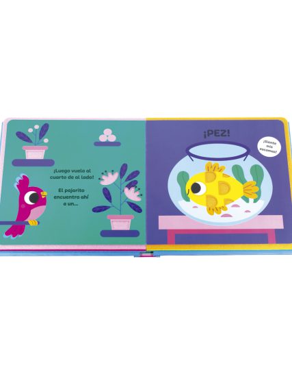 LIBRO CON TEXTURA SÍGUEME Y MIRA PRIMERAS PALABRAS - 9786075328102-1