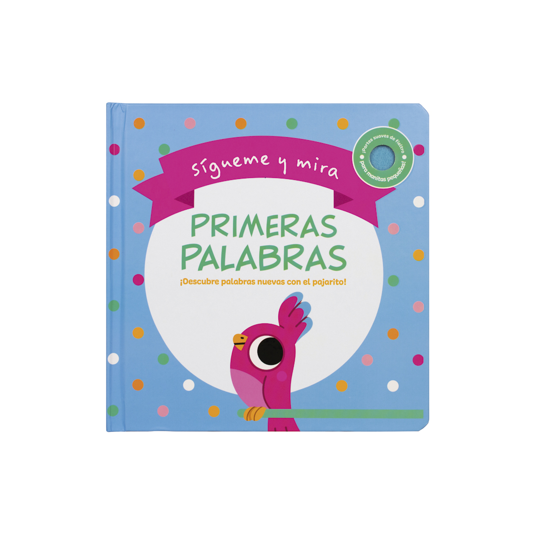 LIBRO CON TEXTURA SÍGUEME Y MIRA PRIMERAS PALABRAS - 9786075328102-2