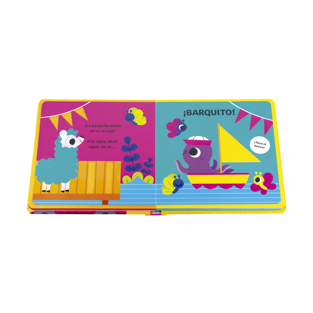 LIBRO CON TEXTURA SÍGUEME Y MIRA VEHÍCULOS - 9786075328188-1