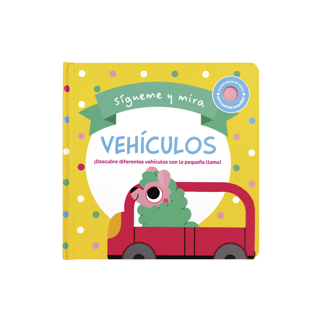 LIBRO CON TEXTURA SÍGUEME Y MIRA VEHÍCULOS - 9786075328188-2