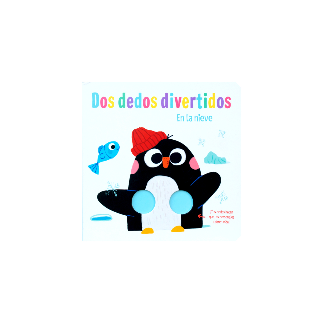 Libro Infantil Dos Dedos Divertidos En la Nieve. - 9789464227888-2