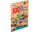 Libro Interactivo con calcomanías 100 Datos Interesantes acerca del transporte - 9789464227840