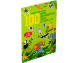 Libro Interactivo con calcomanías 100 Datos Sorprendentes sobre los animales - 9789464227833