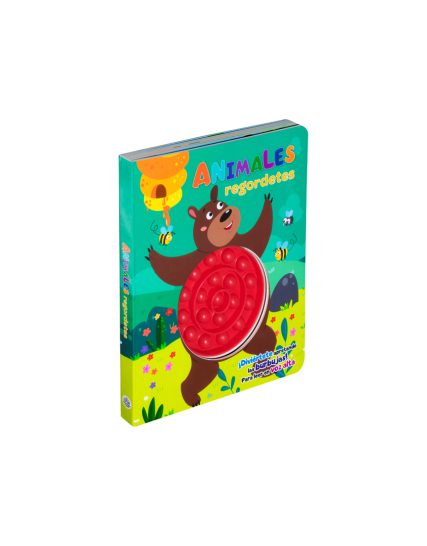 Libro Pop It Apretando Burbujas Animales Regordetes - 9786075328928