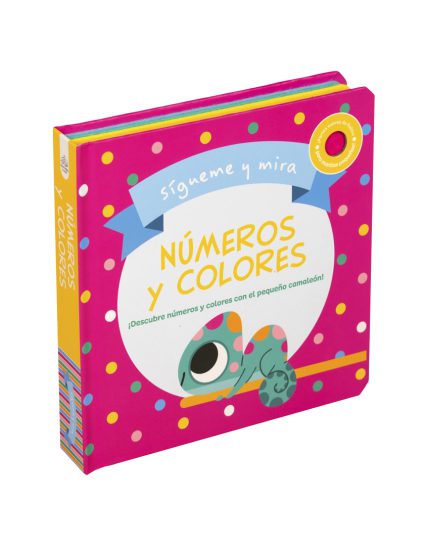 Libro con textura Sígueme y Mira Números y Colores - 9786075328140