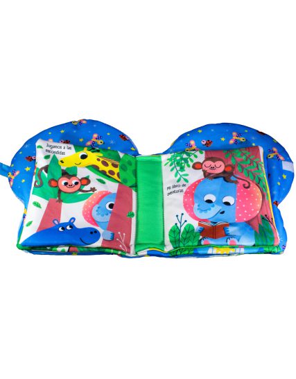 Libro de Tela Amiguito Suavecito del bebé elefante - 9789464540888-1