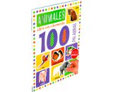 Libro de actividades con calcomanías 100 palabras Animales - 0685071667033