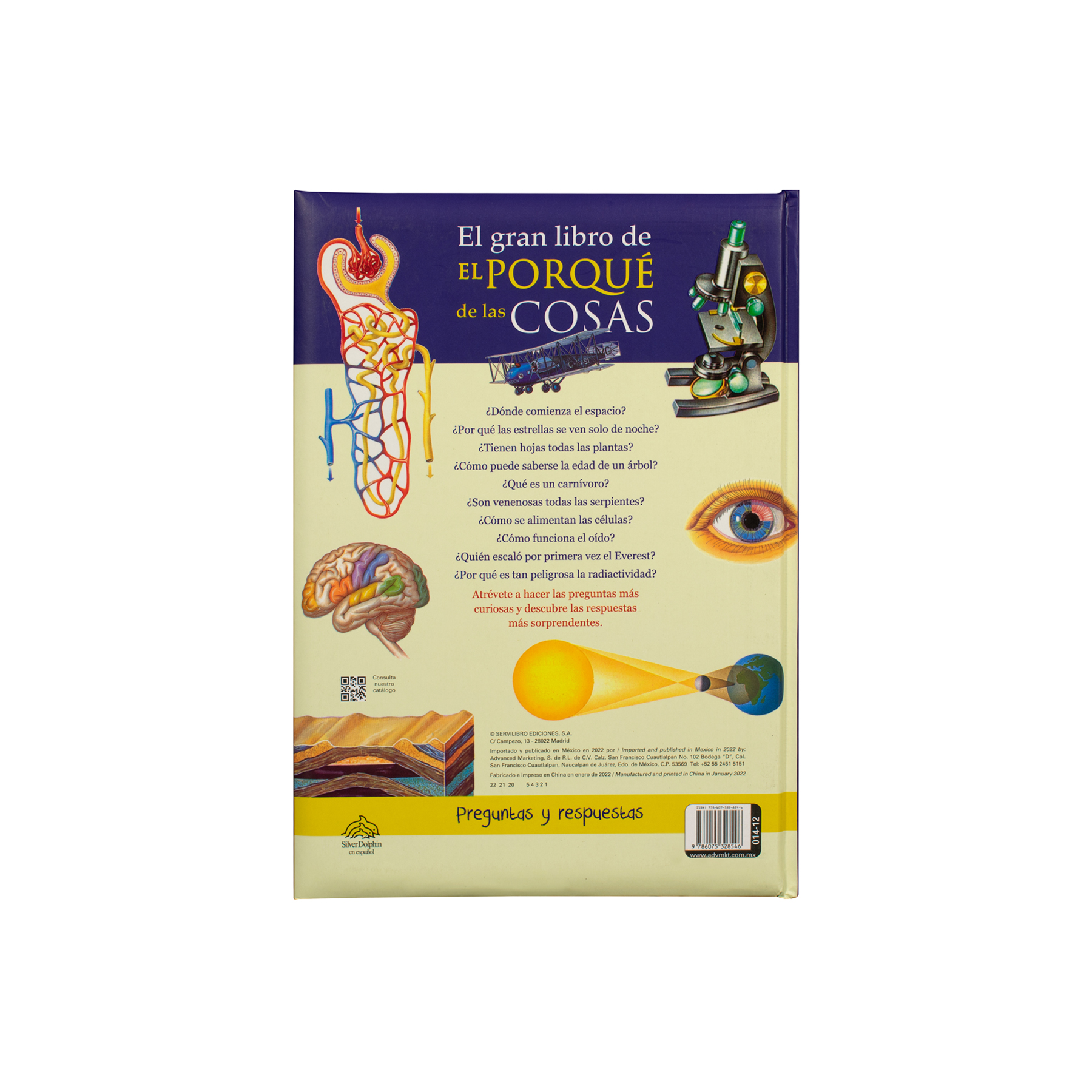 Libro de preguntas y respuestas El Gran Libro del por qué de las cosas - 9786075328546-3