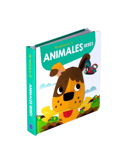 Libro infantil Aventuras en 3D Animales bebés - 9789464541144