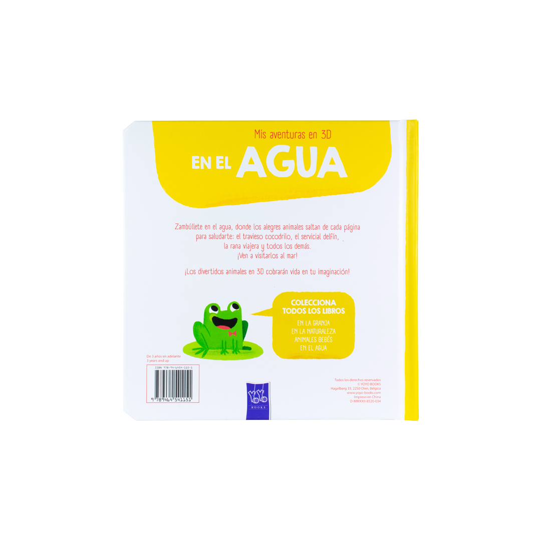 Libro infantil Aventuras en 3D En el agua. - 9789464541151-3
