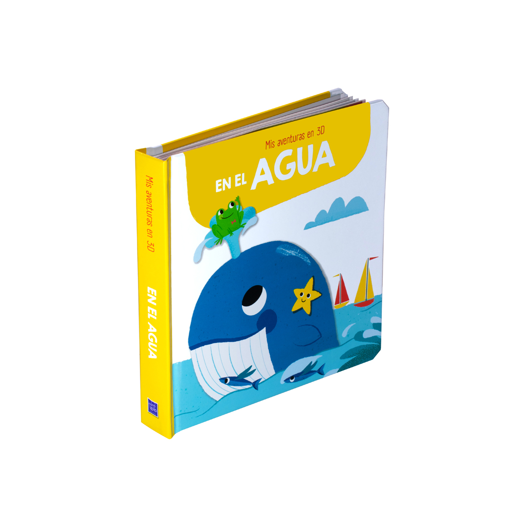Libro infantil Aventuras en 3D En el agua. - 9789464541151