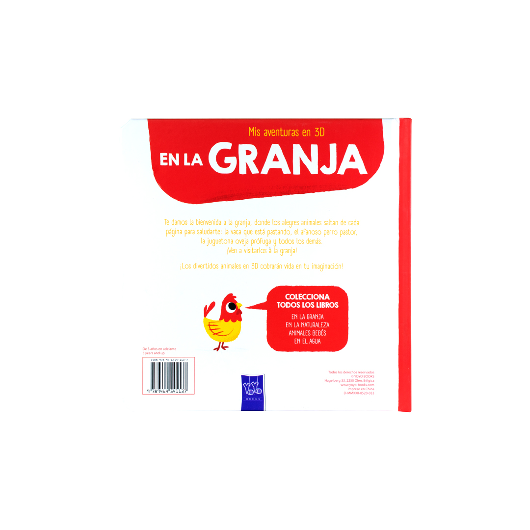 Libro infantil Aventuras en 3D En la granja - 9789464541137-3