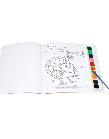 Libro para colorear Animales de la Granja - 0685071376300-1