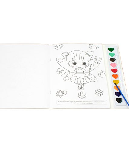 Libro para colorear Hadas - 0685071129807-1