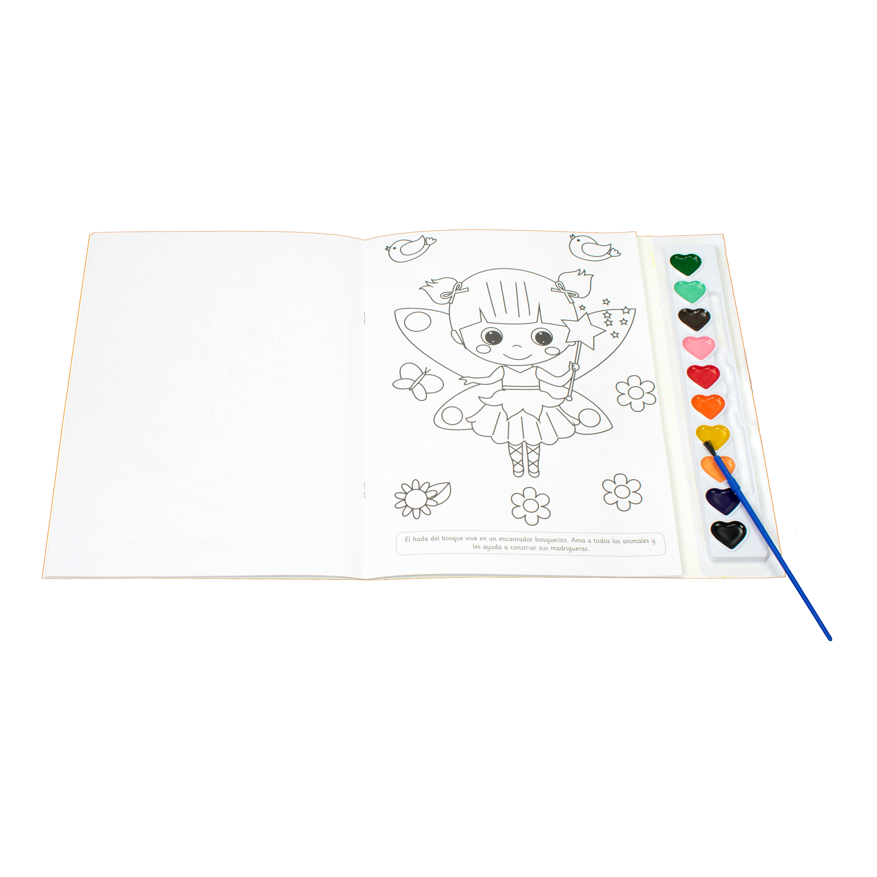 Libro para colorear Hadas - 0685071129807-1