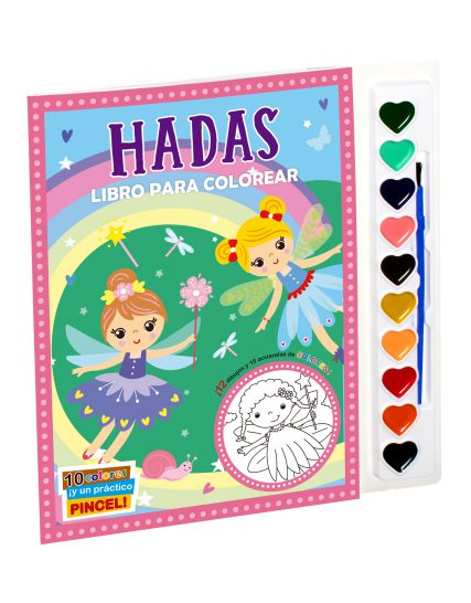 Libro para colorear Hadas - 0685071129807