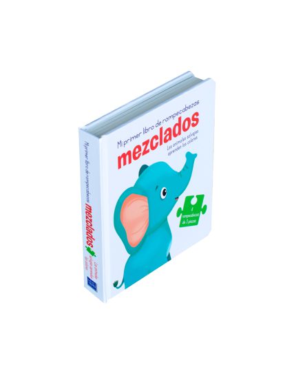 Libro para colorear Mezclados Los animales salvajes aprenden los colores - 9789464228823