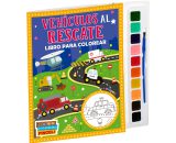 Libro para colorear Vehiculos al rescate - 0685071493427