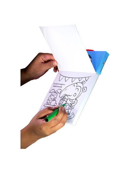 Libro para colorear con mágia donde quieras 3 + 9789464229318-1