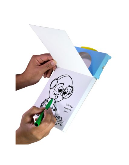 Libro para colorear con mágia donde quieras 4 + Zorro - 9789464229295-1