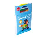 Libro para colorear con mágia donde quieras 4 + Zorro - 9789464229295