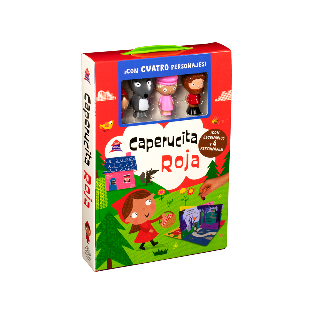 Cuento con figuras Playhouse Caperucita roja - 9786075329055