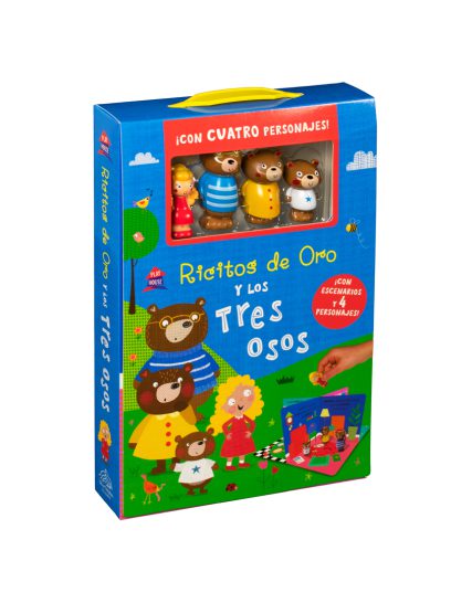 Cuento con figuras Playhouse Ricitos de oro y los tres osos - 9786075329048