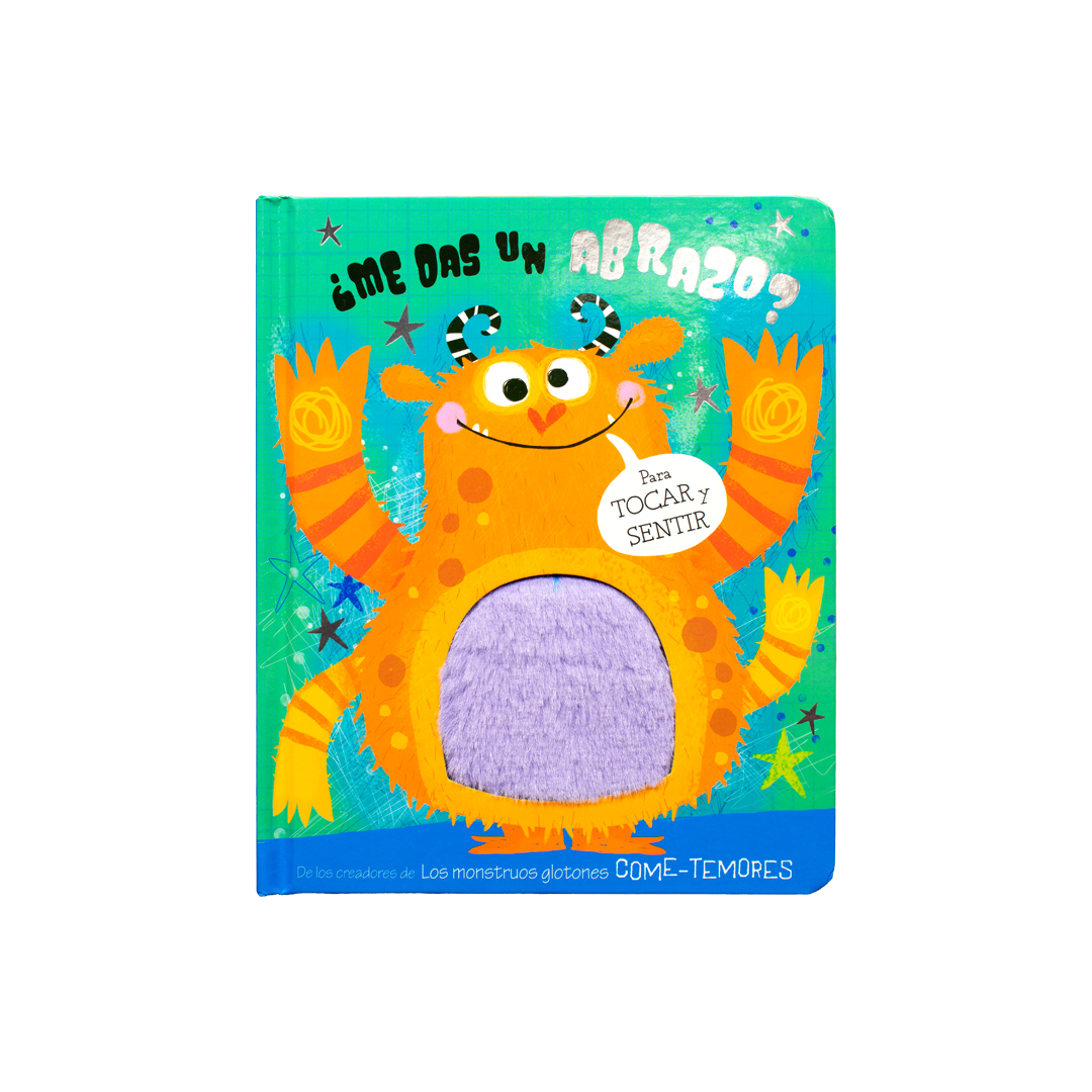 Cuento con textura Para tocar y sentir Los monstruos glotones come-temores - 9786075328980-2