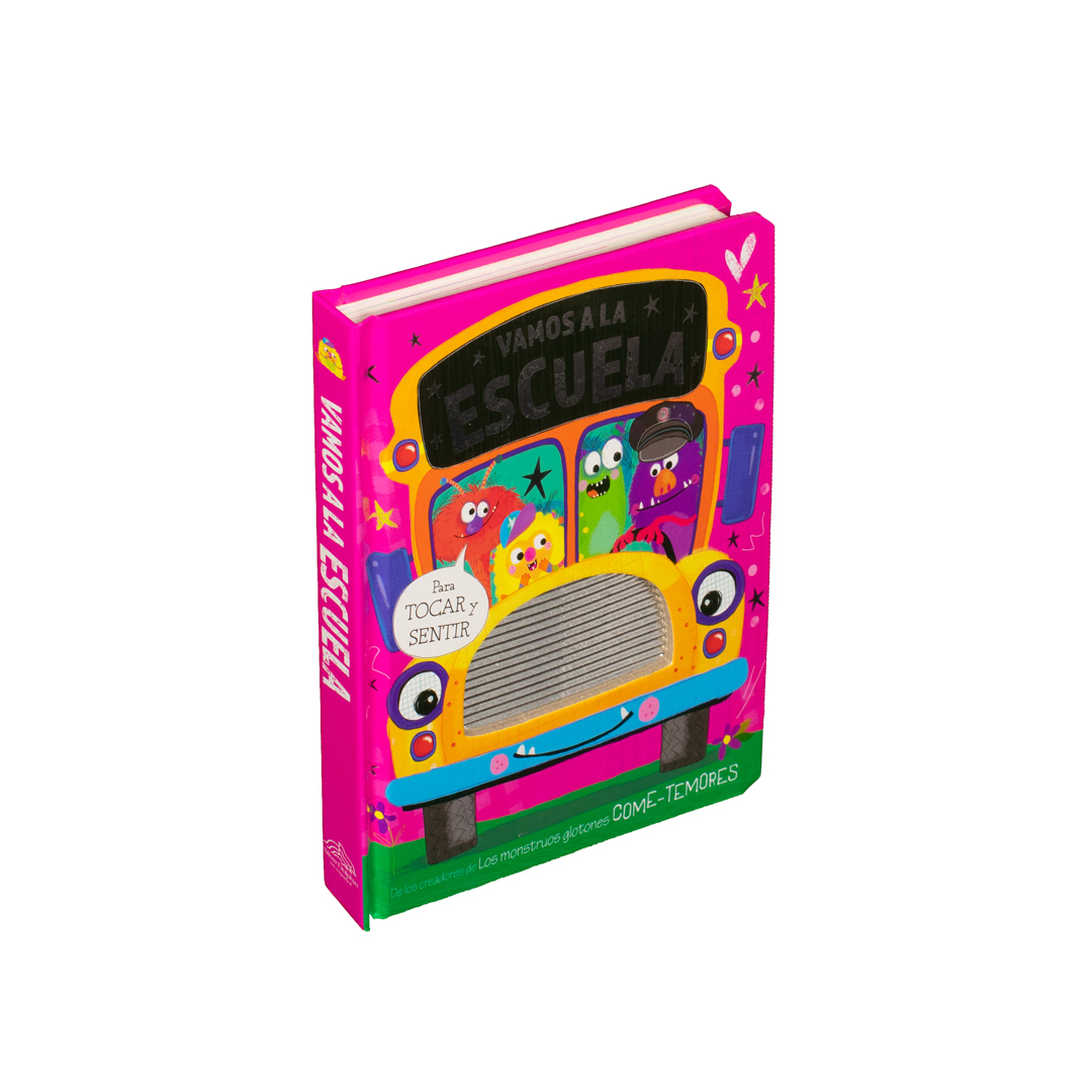 Cuento con textura Para tocar y sentir Vamos a la escuela - 9786075328997