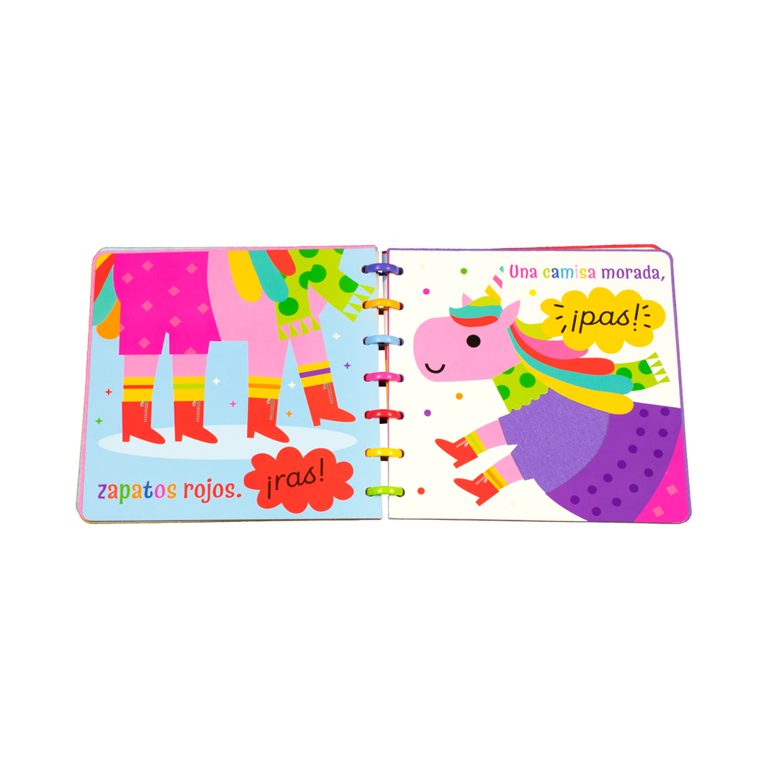 Cuento con textura arcoíris Mágico Los colores del unicornio - 9786075328768-1