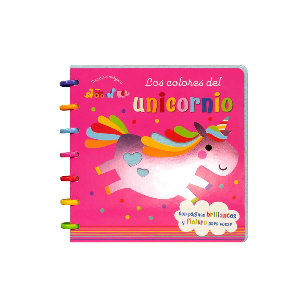 Cuento con textura arcoíris Mágico Los colores del unicornio - 9786075328768-2
