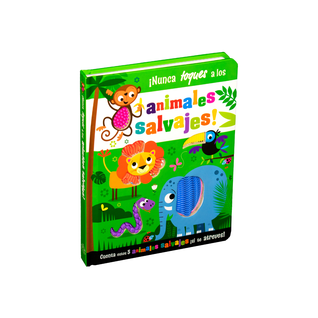 Cuento con textura ¡Nunca toques a los animales salvajes! - 9786075328737