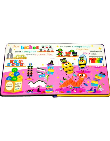 Cuento con textura ¡Nunca toques a los bichos! - 9786075328713-1