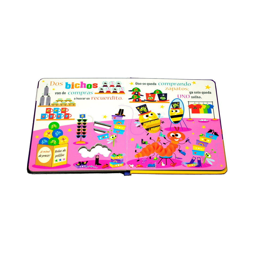 Cuento con textura ¡Nunca toques a los bichos! - 9786075328713-1