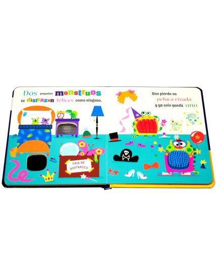 Cuento con textura ¡Nunca toques a los monstruos! - 9786075328751-1