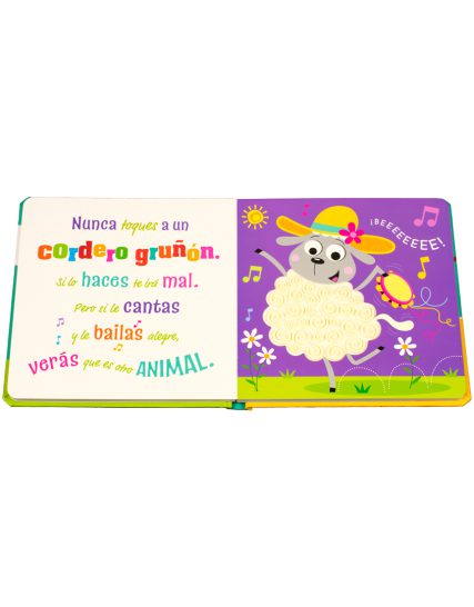 Cuento con textura ¡Nunca toques a un conejo gruñón! - 9786075328720-1