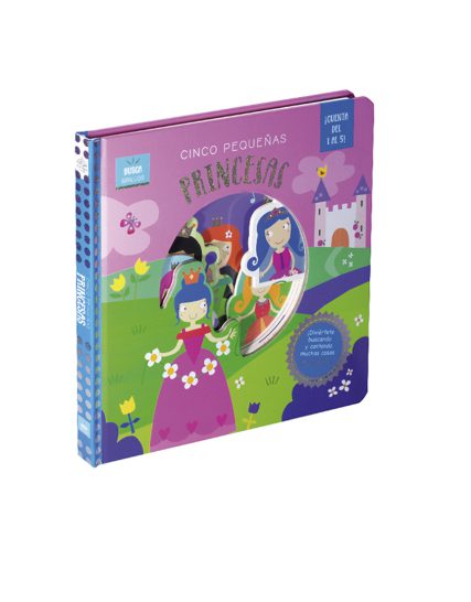 LIBRO INFANTIL BUSCA BRILLOS CINCO PEQUEÑOS PRINCESAS - 9786075328362
