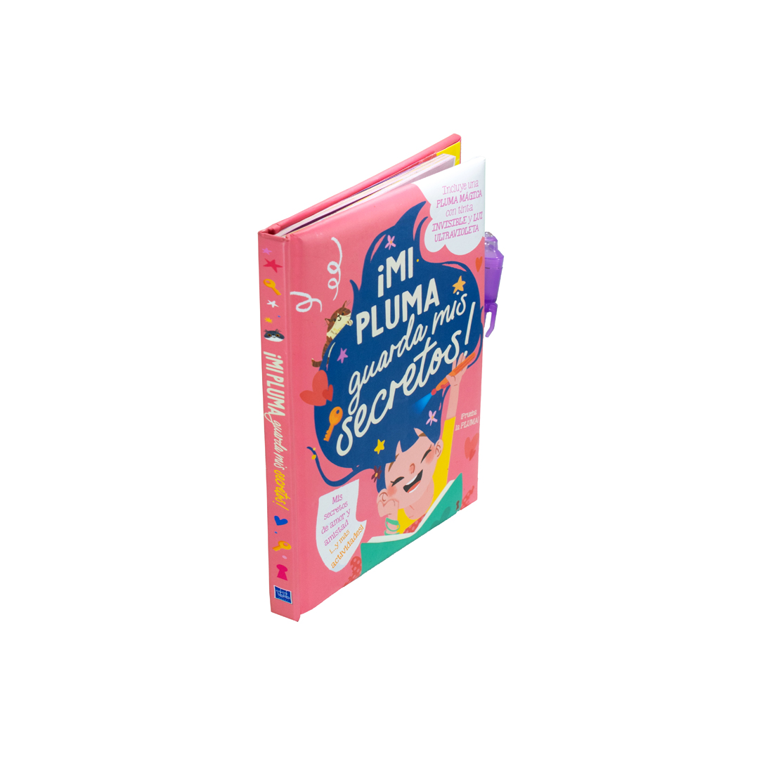 Libro Diario ¡MI Pluma guarda mi secretos! - 9789464227857