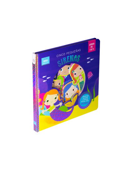 Libro Infantil Busca Brillos Cinco pequeñas sirenas - 9786075328348