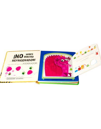 Libro con textura No mires dentro ¡Cuidado! Los animales van manejando - 9786075328881-1