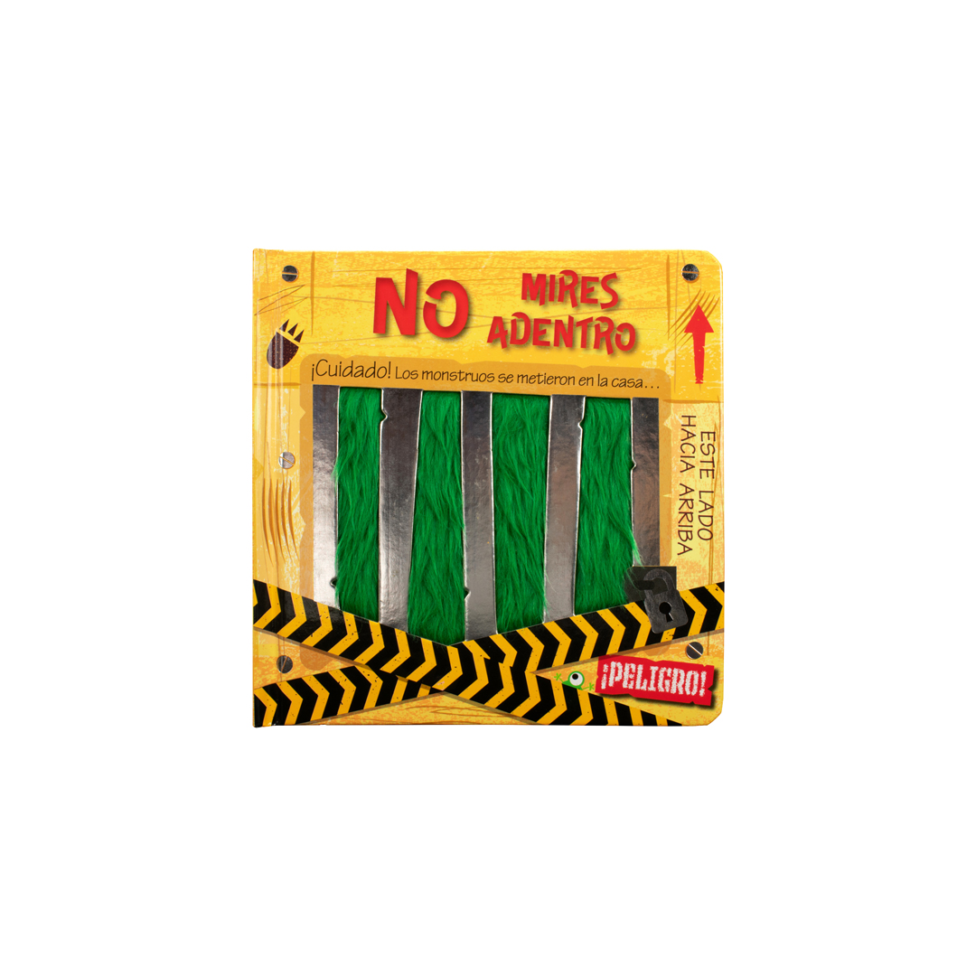 Libro con textura No mires dentro ¡Cuidado! Los monstruos se metieron en la casa - 9786075328898-2