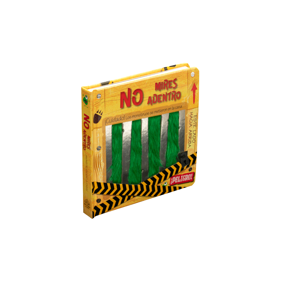 Libro con textura No mires dentro ¡Cuidado! Los monstruos se metieron en la casa - 9786075328898